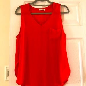 Lush Sleeveless Blouse